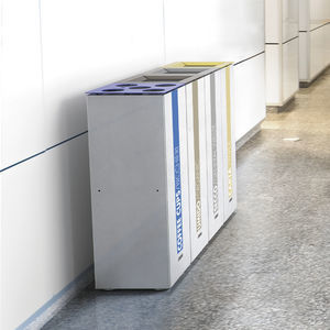 cubo de basura público
