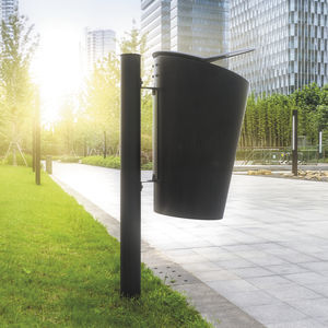 cubo de basura público