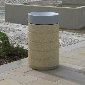 cubo de basura público