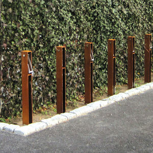 aparcabicis de suelo
