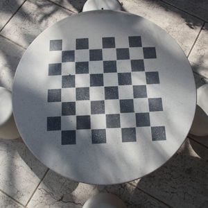conjunto de mesa y silla contemporáneo