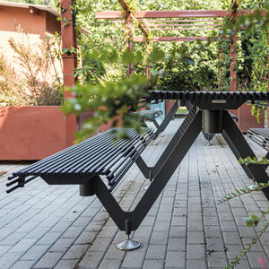 mesa de pícnic contemporánea