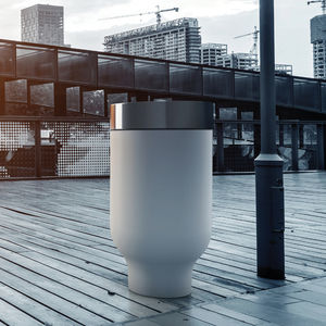 cubo de basura público