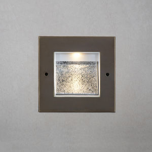luminaria empotrable de pared