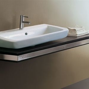 encimera de lavabo de roble