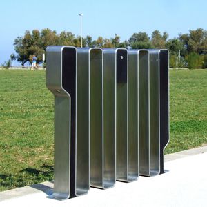 aparcabicis de suelo