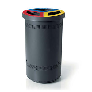 cubo de basura público