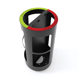 cubo de basura público