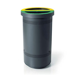 cubo de basura público