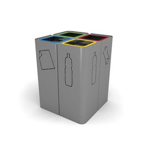 cubo de basura público