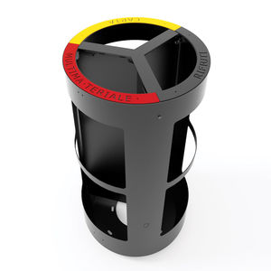 cubo de basura público