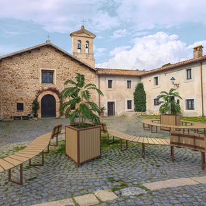 macetero de madera