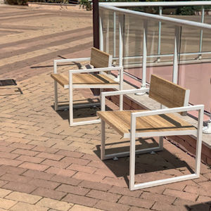 silla de jardín contemporánea