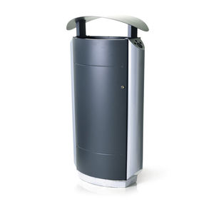 cubo de basura público