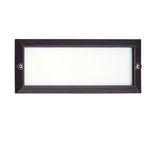 luminaria empotrable de pared