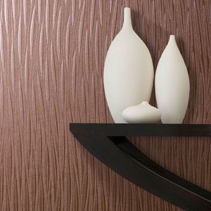 revestimiento de pared de vinilo / para uso residencial / texturado / de efecto dimensional