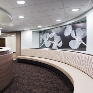 panel decorativo de vidrio