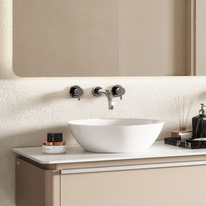 grifo bimando para lavabo