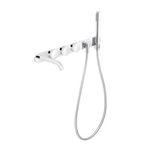 grifo bimando para bañera
