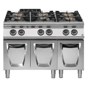 cocina con horno de gas