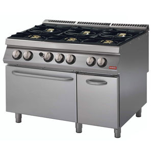 cocina con horno de gas