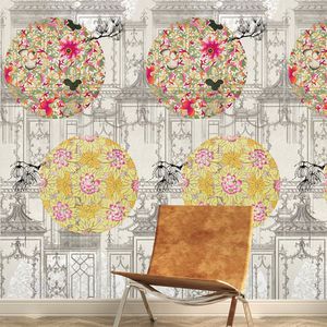 papel pintado contemporáneo