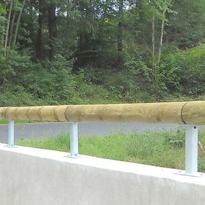 pasamano de madera