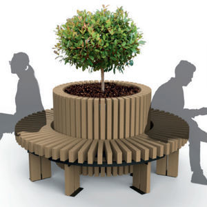 jardinera de madera