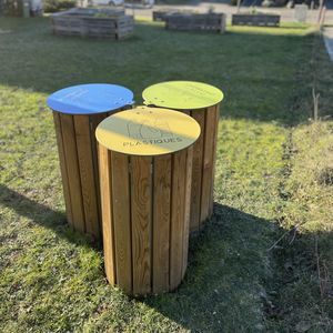 cubo de basura público