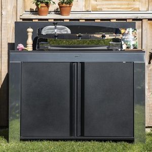 mueble para placa de cocina para jardín