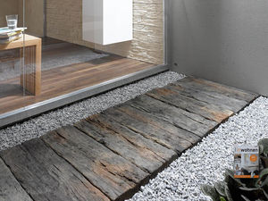 adoquín de madera