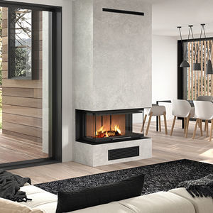 chimenea insertable de 3 caras