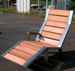 tumbona contemporánea
