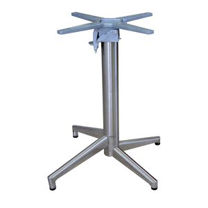 base de mesa de acero inoxidable