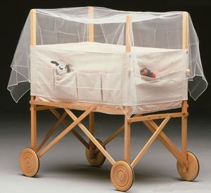 cama para bebé contemporánea