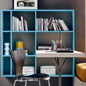 biblioteca de pared