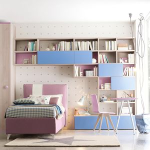 habitación para niños azul
