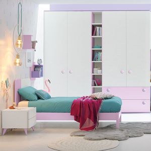 habitación para niños rosa