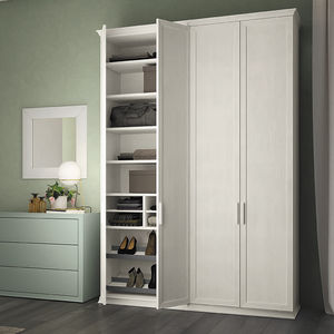 armario modular / clásico / de madera / con puertas batientes