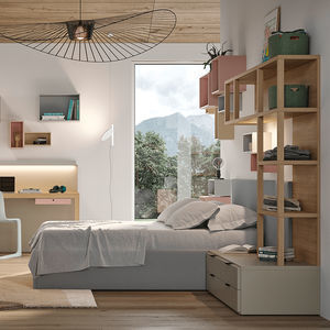 habitación para niños blanca