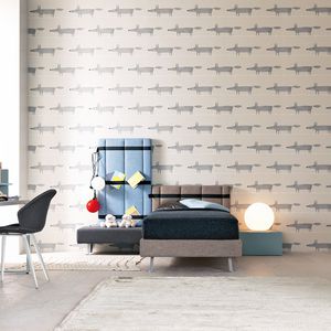 habitación para niños blanca