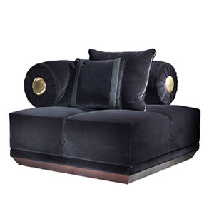 sillón clásico / de tejido