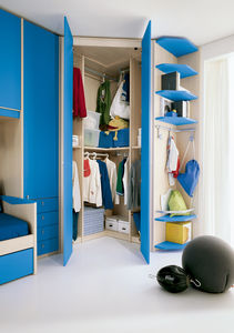 habitación para niños azul