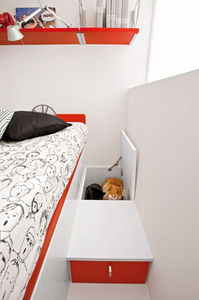 habitación para niños roja / unisex