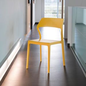 silla contemporánea / de polipropileno