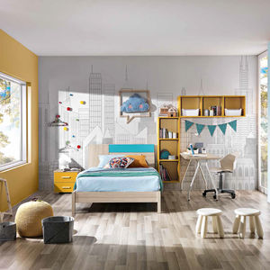 habitación para niños azul