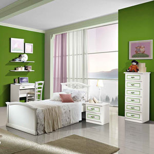 habitación para niños blanca