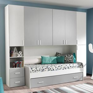habitación para niños blanca