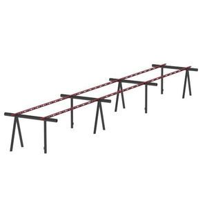 base de mesa de acero