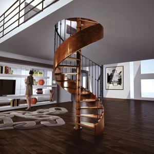 escalera en L